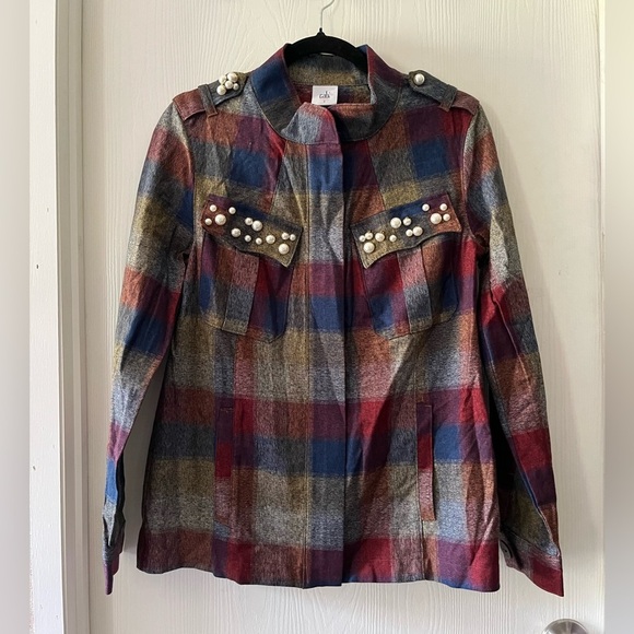 CAbi Multicolor Plaid Jacket - Picture 3 of 9